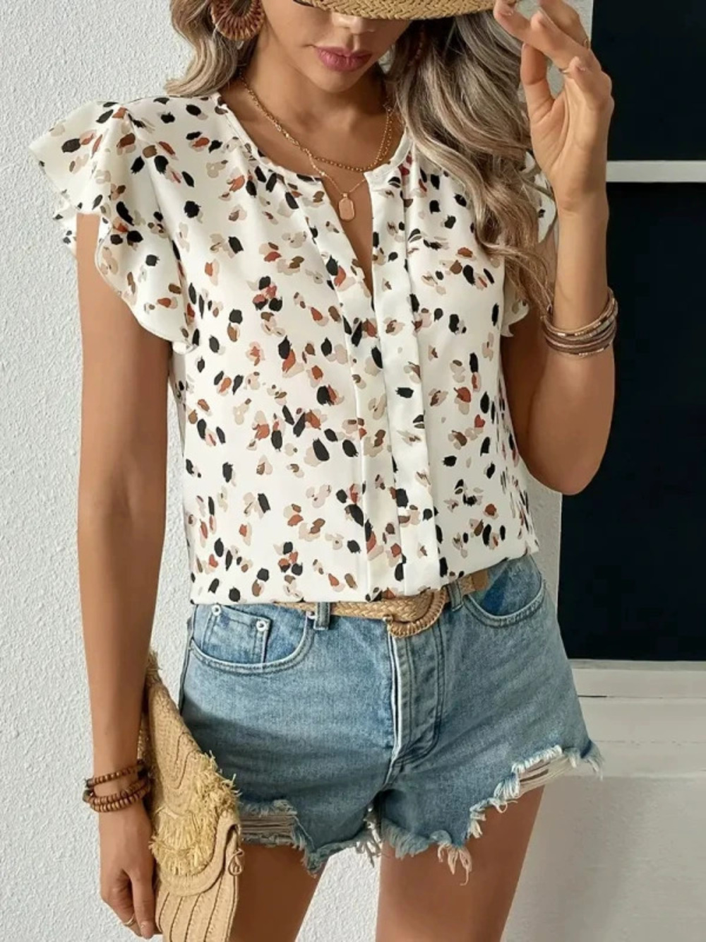 ZARA Casual Printed Collar Shirt